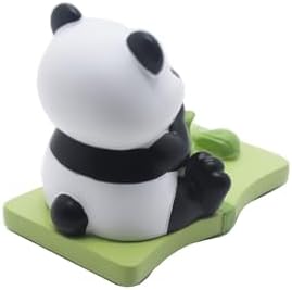 Ralcosuss Cute Panda Cell Phone Stand Smartphone Holder for Desk Resin Cartoon Animal Desk Accessories – Enhanced Compatibility and Speed