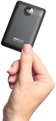 VEEKTOMX Compact 10000 m Ah Mini Power Bank – Ultra-Fast PD 22.5 W USB-C Charger for i Phone, Samsung, Google Pixel – Stylish Purple Travel Essential for On-the-Go Power and Versatile Device Compatibility