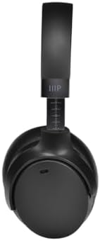 Elevate Your Audio Journey with Monoprice Dual Driver Bluetooth Over-Ear Headphones – Unmatched Active Noise Cancellation, 50 Hours of Immersive Playtime, and Swift USB-C Charging for Every Music Lover