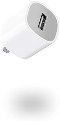 Compact USB Wall Charger – Universal 5 W Power Adapter for i Phone, Galaxy, LG, HTC, and More – Travel-Friendly Plug Cube for Fast & Safe Charging – Perfect for Home or On-the-Go Use – Enhanced Device Compatibility & Durability