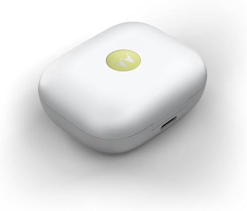 Motorola Moto Buds XT2443-1 True Wireless Earbuds with Advanced Active Noise Cancellation, Triple Microphone Clarity, and IP54 Water Resistance – Bluetooth 5.3 for Effortless Connectivity & Immersive Dolby Atmos Sound in Stylish Green – Ideal for Music Lovers, Professionals, and Fitness Buffs Seeking Premium Sound Quality and Durability