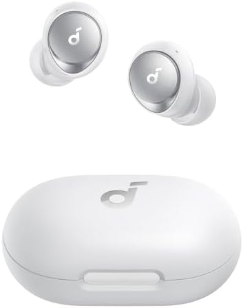 Transform Your Audio Journey with soundcore by Anker Space A40 Wireless Earbuds – Cutting-Edge Auto-Adjustable Active Noise Cancelling, Achieve Up to 98% Noise Isolation, Enjoy 50 Hours of Continuous Playtime, Premium Hi-Res Audio Fidelity, Ergonomically Designed for Ultimate Comfort, Personalize Settings via Companion App, Seamless Wireless Charging (Blue) – Ideal for Daily Commuters and Audiophiles Seeking Excellence