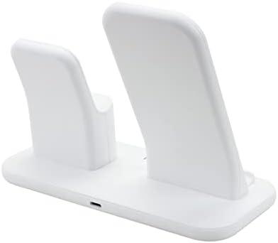 Transform Your Device Charging with Scosche CSQ3 N1-SP 3-in-1 Qi-Certified Wireless Charging Dock – Rapid Power for Smartphones, Apple Watch & Earbuds, Sleek Compact Design Ideal for Home or Office Use, Enhanced Compatibility & Cordless Convenience