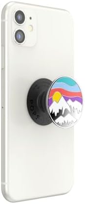 Mag Safe-Compatible Pop Socket Phone Grip – Unique Horchata Design with Versatile Adapter Ring for Effortless Wireless Charging and One-Handed Use – Stylish and Secure Mobile Accessory for Enhanced Everyday Convenience