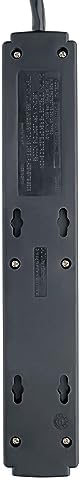 Tripp Lite 6-Outlet Surge Protector Power Strip with 6 ft Cord – 900 Joules of Protection for Home Office & Entertainment Systems, Versatile Connectivity, and Enhanced Safety Features