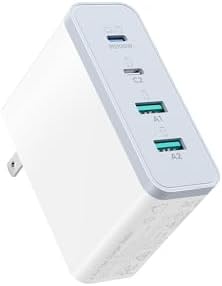 Ultra-Fast 120 W Ga N USB-C Charger with PD3.0 PPS Technology – Compact 4-in-1 Multiport Design for Mac Book Pro/Air, i Phone & Samsung – Rapid Charging for Devices with Advanced Safety Features and Wide Compatibility