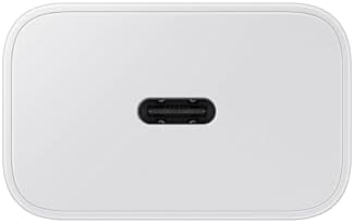 Samsung 25 W Super Fast Wall Charger with USB Type C Cable – Compact, Energy-Efficient Power Adapter for Galaxy Devices – Ultimate Charging Solution for Home and Travel