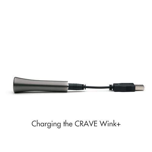 Crave Luxury Toys Handheld Massager USB Charging Cable | Fast-Charging Accessory for Effortless Relaxation | Universal Compatibility for Enhanced Performance | Durable and Portable Design for On-the-Go Use