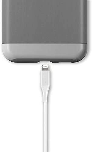 Amazon Basics MFi Certified 6 ft USB-A to Lightning Charger Cable for i Phone & i Pad – Durable ABS Construction, Fast Data Transfer, 2-Pack for Enhanced Convenience & Compatibility