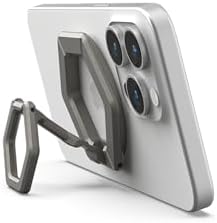 URBAN ARMOR GEAR UAG Magnetic Phone Ring Stand | Sleek Black Design for i Phone 16/15 & Galaxy S25/S24 | Mag Safe-Compatible 360° Adjustable Kickstand | Enhanced Security with Removable Metal Grip | Ultimate Convenience for Hands-Free Use and Stylish Protection