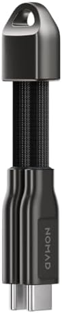 ChargeKey 240W V2 – USB C to USB C Keychain Charger – The Ultimate Charging Solution for The Modern, Portable Charger for iPhone, USB Keychain – Enhanced Compatibility and Speed