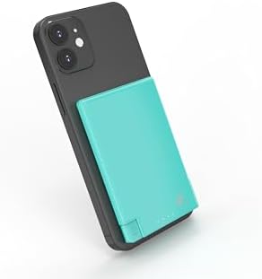 Magnetic Ultra-Slim 5000 m Ah Power Bank with Integrated USB-C Cable – Lightweight Travel Charger for i Phone 15 & Android Devices, TSA Compliant, Effortless Charging with Adhesive Magnet for Ultimate Convenience