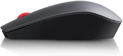 Lenovo Professional Wireless Laser Mouse – Ergonomic Precision with 1600 DPI and Seamless 2.4 GHz Connectivity for Optimal Workflow Efficiency
