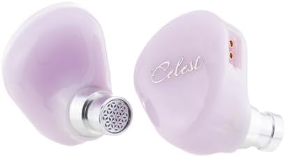 Ultimate Audio Revolution with QOA Celest Rue Premium In-Ear Monitors – Lightweight 6 mm Dynamic Driver Earbuds with Customizable Detachable Cable – Stylish Purple IEMs for Unmatched Hi-Fi Stereo Clarity Ideal for Musicians, Gamers, and Audiophiles – Experience Crystal-Clear Sound Across All Devices