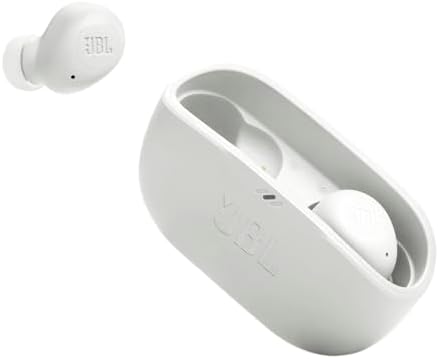 JBL Vibe Buds: Premium True Wireless Earbuds with Smart Ambient Technology for Enhanced Awareness, Boasting 32-Hour Playtime, Rapid Charge Feature, and Robust Water/Dust Resistance – Immerse Yourself in Rich JBL Deep Bass Sound with a Sleek Black Finish Ideal for Active Lifestyles and Effortless Connectivity