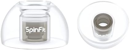 Premium Spin Fit Omni XL Silicone Eartips for True Wireless Earbuds & IEMs – Unmatched Sound Isolation & Comfort – 3.7 mm Nozzle Compatibility – Ultimate Replacement Tips for Enhanced Audio Quality