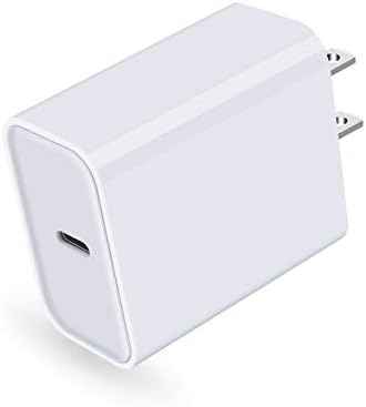 Ultra-Fast 18 W USB C Wall Charger – Compact PD 3.0 Power Adapter for i Phone, i Pad, and Samsung Galaxy Devices – Rapid Charging Block with Advanced Safety Features for On-the-Go Power Solutions
