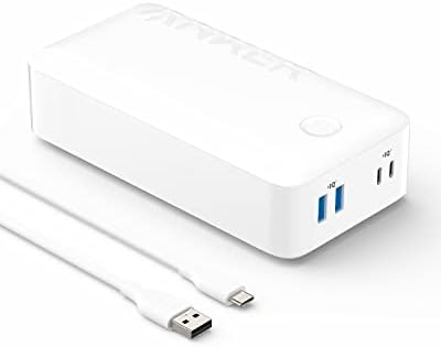 Ultra-Powerful Anker 40,000 m Ah Portable Charger – 30 W USB-C Power Bank for Fast Charging Mac Book, i Phone 15/14/13 Series, Samsung Galaxy, and More – Multi-Device Compatibility for Travelers and Professionals – Sleek, Lightweight Design for Ultimate Portability and Reliability