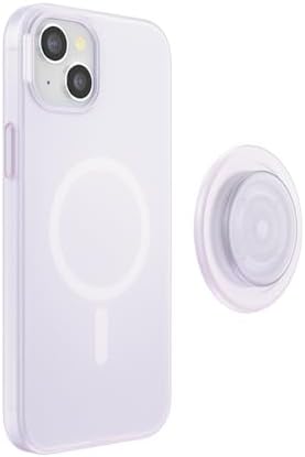 Transparent Mag Safe-Compatible Phone Grip Case for i Phone 15 Pro Max – Superior Drop Protection and Effortless Wireless Charging – Elevate Your Style with Enhanced Handling and Sleek Design