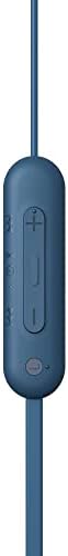 Sony WI-C100 Wireless In-Ear Bluetooth Headphones – Exceptional Audio Clarity with Quick Charge Technology, IPX4 Water Resistance & Integrated Microphone for Seamless Hands-Free Communication – Perfect for Daily Commutes, Fitness Activities & Versatile Use