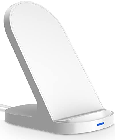YW YUWISS 15 W Fast Wireless Charger Stand – Ultra-Compatible Charging Solution for i Phone 14/13/12 Series & Samsung Galaxy S22/S21/S20 – Vertical & Horizontal Design for Effortless Device Access, Enhanced Safety Features, Portable & Stylish Tech Accessory
