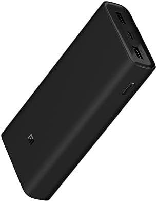 Xiaomi MI 50 W Power Bank 20000 m Ah – Ultra-Fast Charging, USB-C & Dual USB-A Ports for Simultaneous Device Charging, Sleek Black Design for Travelers & Professionals, Compact Power Solution for On-the-Go Connectivity