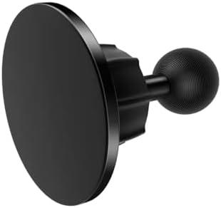25 mm Mag Safe Ball Mount Phone Holder – Ultimate Compatibility for i Phone 12, 13, 14, 15 Series with RAM Mount B Size Socket – 360-Degree Rotatable Design for Hands-Free Navigation and Effortless Accessibility