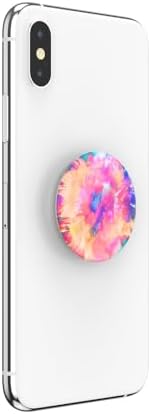 Vibrant Mag Safe Rainbow Glass Pop Socket Grip & Stand – Secure Hands-Free Kickstand for Effortless Wireless Charging and Enhanced Smartphone Functionality