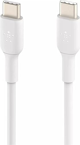 Belkin 32 W USB-C Wall Charger with 20 W USB-C & 12 W USB-A Ports – Fast Charging Power Delivery Adapter with 6-Foot USB-C Cable for Ultimate Device Compatibility – Compact Travel Essential for Home and Office Use