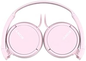Sony MDR-ZX110-P Pink Foldable On-Ear Headphones – Lightweight Comfort with Enhanced 30 mm Dynamic Sound for Music Lovers on the Go