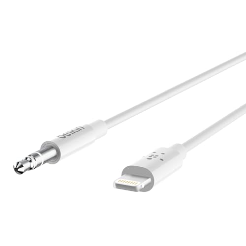 Belkin Dual Audio Output Splitter – 3.5 mm Headphone Adapter for Seamless Sharing of Music & Videos on i Phones, Laptops, and Tablets – Lightweight & Durable Design for Effortless Entertainment Experiences