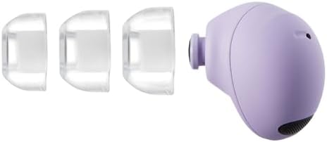 Upgrade Your Audio with AZLA Sedna Crystal Earfit Tips for Galaxy Buds 2 Pro – Premium Noise-Canceling Earbud Accessories in Sizes S, MS, M for Unmatched Comfort and Sound Isolation