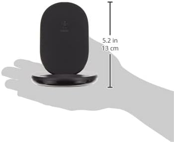 Belkin Dual-Pack 15 W Fast Charging Wireless Charging Stand – Qi-Certified Dock for i Phone, Galaxy, Pixel & More – Effortless Charging for Video Streaming & Music Calls – Sleek Black Design for Home & Office Use