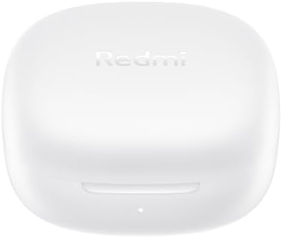 Xiaomi Redmi Buds 6 Play: Advanced 10 mm Dynamic Driver Earbuds with Superior AI Noise Cancellation | Unmatched 36-Hour Playback for Continuous Enjoyment | Bluetooth 5.4 for Quick and Reliable Connection | Ultra-Lightweight Design with Intuitive Touch Controls | Global Edition in Elegant White – Elevate Your Sound Experience Now
