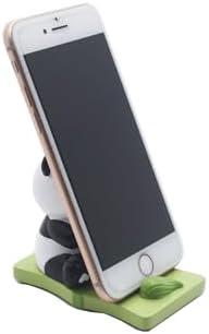 Ralcosuss Cute Panda Cell Phone Stand Smartphone Holder for Desk Resin Cartoon Animal Desk Accessories – Enhanced Compatibility and Speed