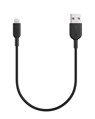 Powerline II Lightning Cable by Anker – MFi Certified 3 FT USB Charging & Sync Cord for i Phone 11, SE, Xs, XR, and More – Durable, High-Speed Data Transfer, Tangle-Free Design for Everyday Convenience and Travel