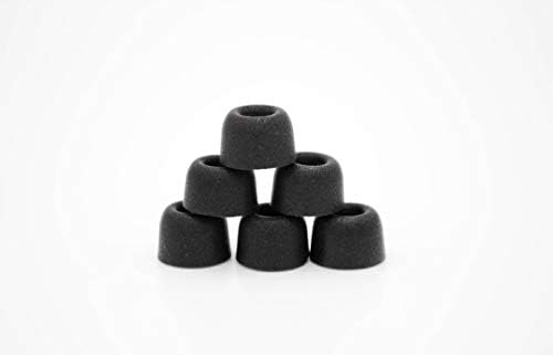 Upgrade Your Sound with Dekoni Bulletz Memory Foam Earbud Tips – Small Replacement Tips for Enhanced Comfort & Sound Isolation for Beats, JBL, Sony & More TWS Earbuds (Three-Pack)