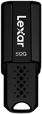 Lexar 512 GB S80 USB 3.2 Gen 1 Flash Drive: High-Speed Data Transfer at 150 MB/s, Compact External Storage Solution for Effortless File Management, Enhanced Compatibility with USB 3.0 & 2.0, Durable Design for On-the-Go Professionals and Creatives
