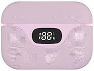 AT&T Essentials Pink True Wireless Earbuds – Premium High-Fidelity Audio & Ergonomic Comfort for i Phone, Samsung Galaxy, and Google Pixel – Perfect for Music Lovers & Professionals on the Move with Convenient Wireless Charging Case