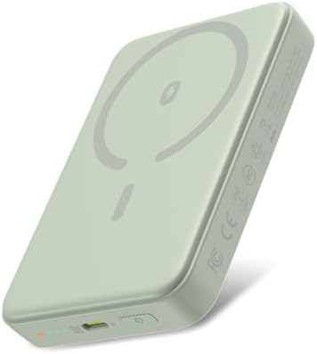 Sleek 10,000 m Ah Magnetic Power Bank for i Phone – Ultimate Wireless & USB-C Fast Charging Solution, Compatible with Mag Safe for i Phone 16/15/14/13/12 Series – Travel-Friendly Design with Secure Magnetic Snap & Advanced Safety Features for All-Day Use