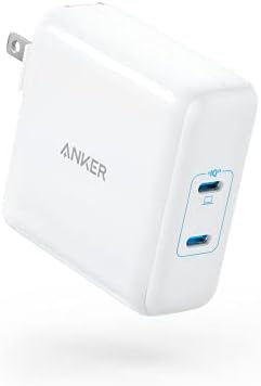 Anker 100 W Dual Port Fast Charger for Mac Book Pro & USB-C Devices – Compact Power Adapter for i Phone 15, i Pad Pro, Google Pixelbook – Unmatched Charging Speed & Versatility with Enhanced Compatibility – Trust the Leader in Innovative Power Solutions