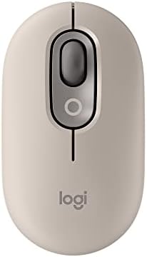 Logitech POP Wireless Mouse in Heartbreaker Rose – Customizable Emojis, Silent Click Technology, Precision Scrolling & Multi-Device Compatibility for Effortless Navigation and Personal Expression