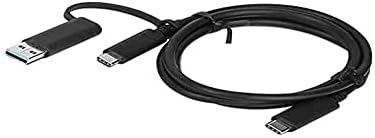 Lenovo Hybrid USB-C to USB-A Cable – Versatile 1 m High-Speed Connector for Seamless Device Compatibility and Enhanced Data Transfer Efficiency