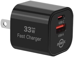 30 W Ga N Dual Port USB-C Wall Charger – Ultra-Compact Fast Charging Adapter for i Phone 16/15/14, i Pad, Galaxy & Pixel – Reliable Power Solution with Advanced Safety Features for Home, Office & Travel Convenience