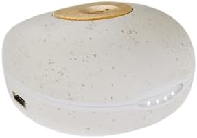 House of Marley Champion 2 True Wireless Earbuds – Eco-Friendly Bluetooth Earbuds with 35 Hours Playtime, Built-in Microphone, and Sustainable Materials in Cream – Perfect for Music Lovers and Environmentally Conscious Consumers