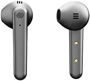 Urbanista Stockholm Plus True Wireless In-Ear Earbuds with Microphone (Titanium) – Premium Bluetooth 5.0 Audio, IPX4 Waterproof, Extended Battery for All-Day Comfort and Clear Calls