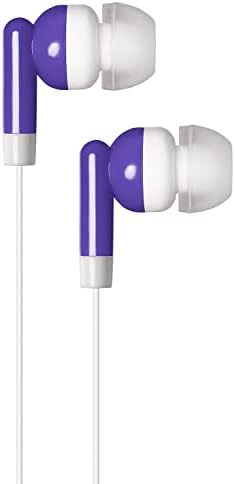 Bulk Pack of 50 Individually Wrapped Earbuds – Premium Classroom Headphones for Schools, Libraries, and Hospitals – Enhanced Compatibility, Lightweight Design, and High-Quality Sound for Focused Listening
