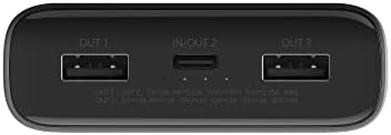 Xiaomi MI 50 W Power Bank 20000 m Ah – Ultra-Fast Charging, USB-C & Dual USB-A Ports for Simultaneous Device Charging, Sleek Black Design for Travelers & Professionals, Compact Power Solution for On-the-Go Connectivity