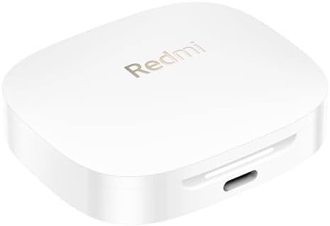 Xiaomi Redmi Buds 6: Cutting-Edge Dual Mic Bluetooth Earbuds with 49 d B Active Noise Cancellation, LDAC Audio Streaming, and Rapid Pairing – 42 Hours of Immersive Sound Quality for All Bluetooth Devices in Elegant Cloud White Finish