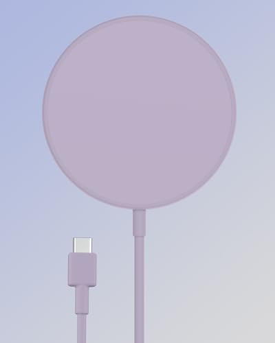 Magnetic Wireless Charger Duo for i Phone 16/15 Series – 20 W Fast Charging Pad with USB-C Power Delivery, Mag Safe-Compatible Dual Pack for Effortless Charging of i Phone 16 Pro, 15 Pro Max & Air Pods 3 – Sleek, Portable, and Durable Accessory for Home and Office Use